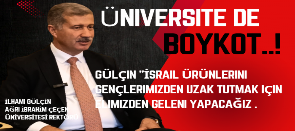 Ağrı İbrahim Çeçen üniversitesinden örnek davranış 