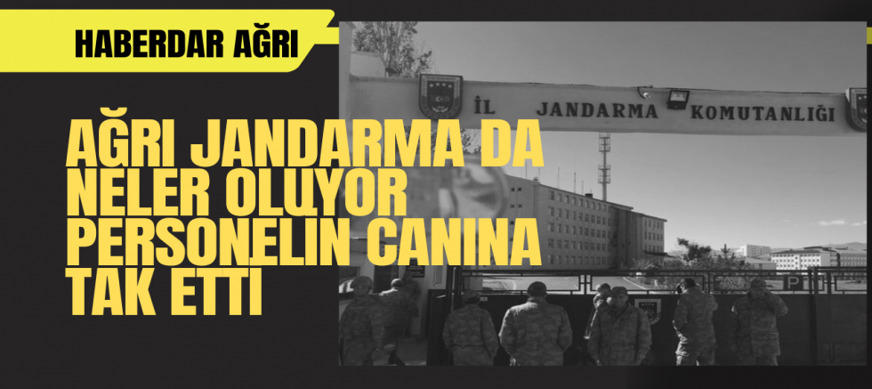 İl jandarma komutanlığında mobing iddiası..!