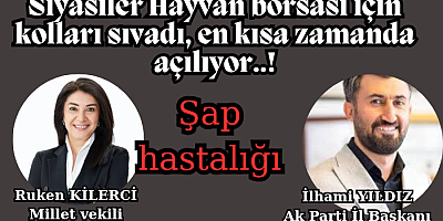 AK PARTİLİ SİYASİLER OLAYA EL ATTI HAYVAN BORSASI AÇILIYOR MU?