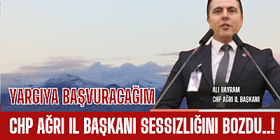 Ali Bayram'dan sert tepki 