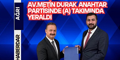 AV.METİN DURAK'A ANAHTAR PARTİSİNDE ÖNEMLİ GÖREV