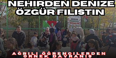 NEHİRDEN DENİZE ÖZGÜR FİLİSTİN 