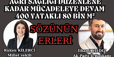SÖZ VERDİ VE YAPIYOR 400 YATAKLI HASTANE MÜJDESİ 