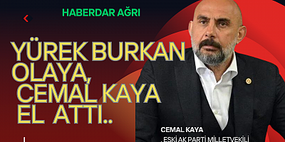 YÜREK BURKAN OLAYA CEMAL KAYA EL ATTI.